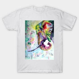 Colourful elephant dreaming T-Shirt